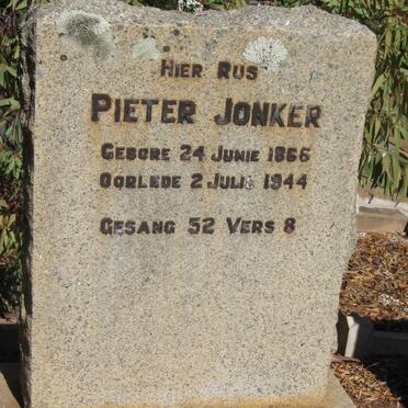 JONKER Pieter 1866-1944