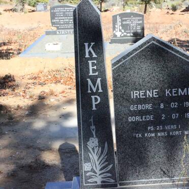 KEMP Irene 1914-1990