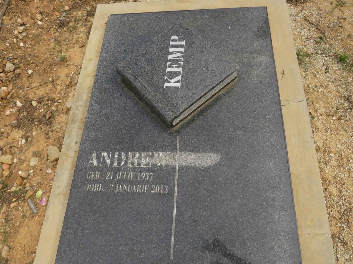 KEMP Andrew 1937-2013