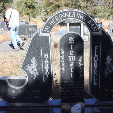 STEWART Harry 1924 -1987 &amp; Florence 1911-2001