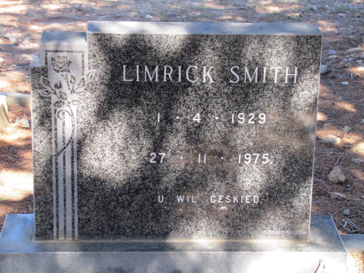SMITH Limrick 1929-1975