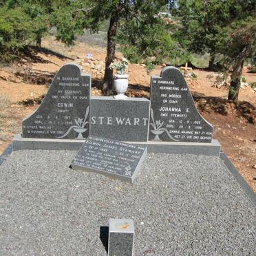 STEWART Edwin 1917-1996  &amp; Johanna E. STEWART 1925-1998 :: STEWART Edwin James 1945-2000