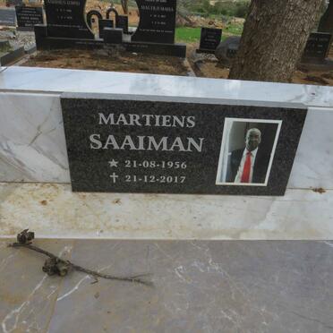 SAAIMAN Martiens 1956-2017