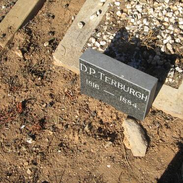 TERBURGH M.E. 1816-1898 &amp; D.P. 1816-1884