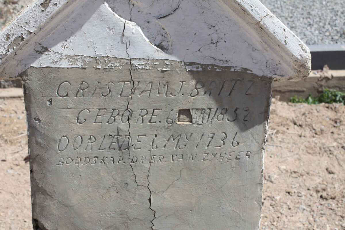 BRITZ Cristian J. 1852-1936