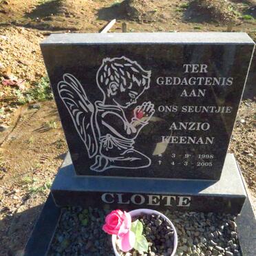 CLOETE Anzio Keenan 1998-2005