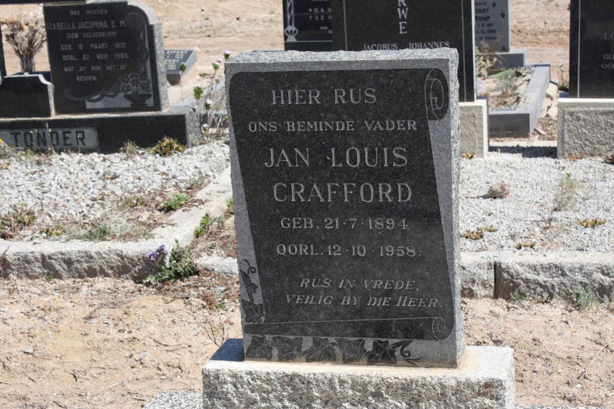 CRAFFORD Jan Louis 1894-1958