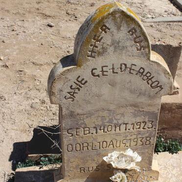 GELDERBLOM Sasie 1923-1938