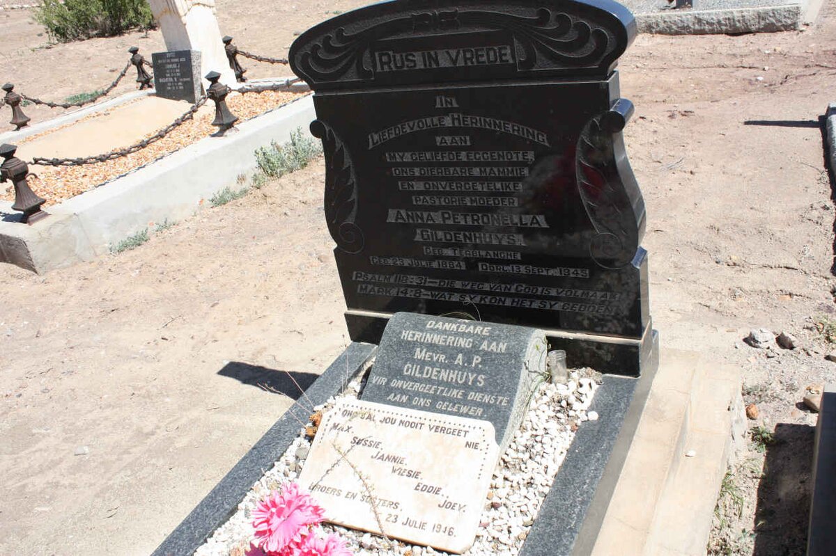 GILDENHUYS Anna Petronella 1884-1945