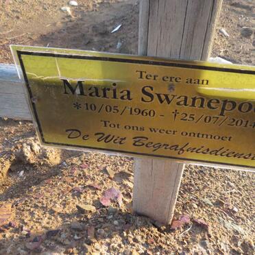 SWANEPOEL Maria 1960-2014