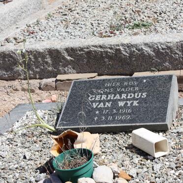 WYK Gerhardus, van 1916-1969