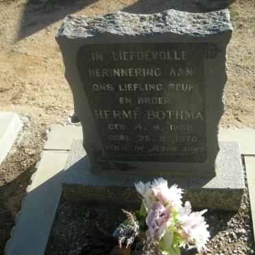 BOTHMA Herme 1958-1970