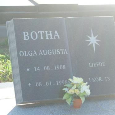 BOTHA Olga Augusta 1908-1998