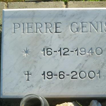 GENIS Pierre 1940-2001