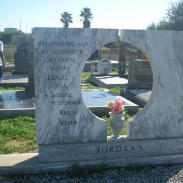 JORDAAN Louis Jona 1931-1984