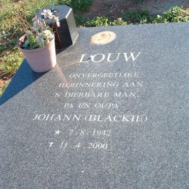 LOUW Johann 1942-2000