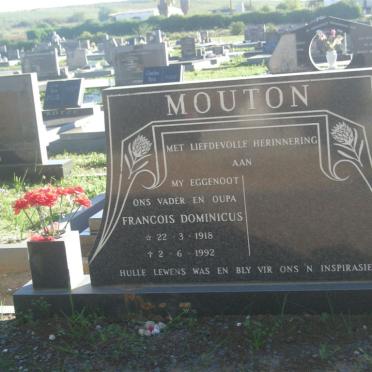 MOUTON Francois Dominicus 1918-1992