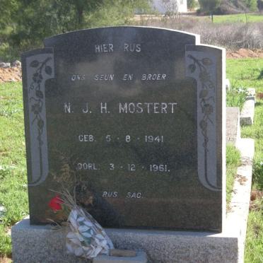 MOSTERT N.J.H. 1941-1961