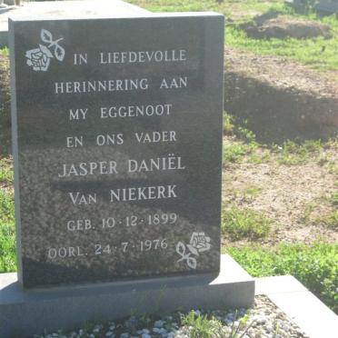 NIEKERK Jasper Daniel, van 1899-1976