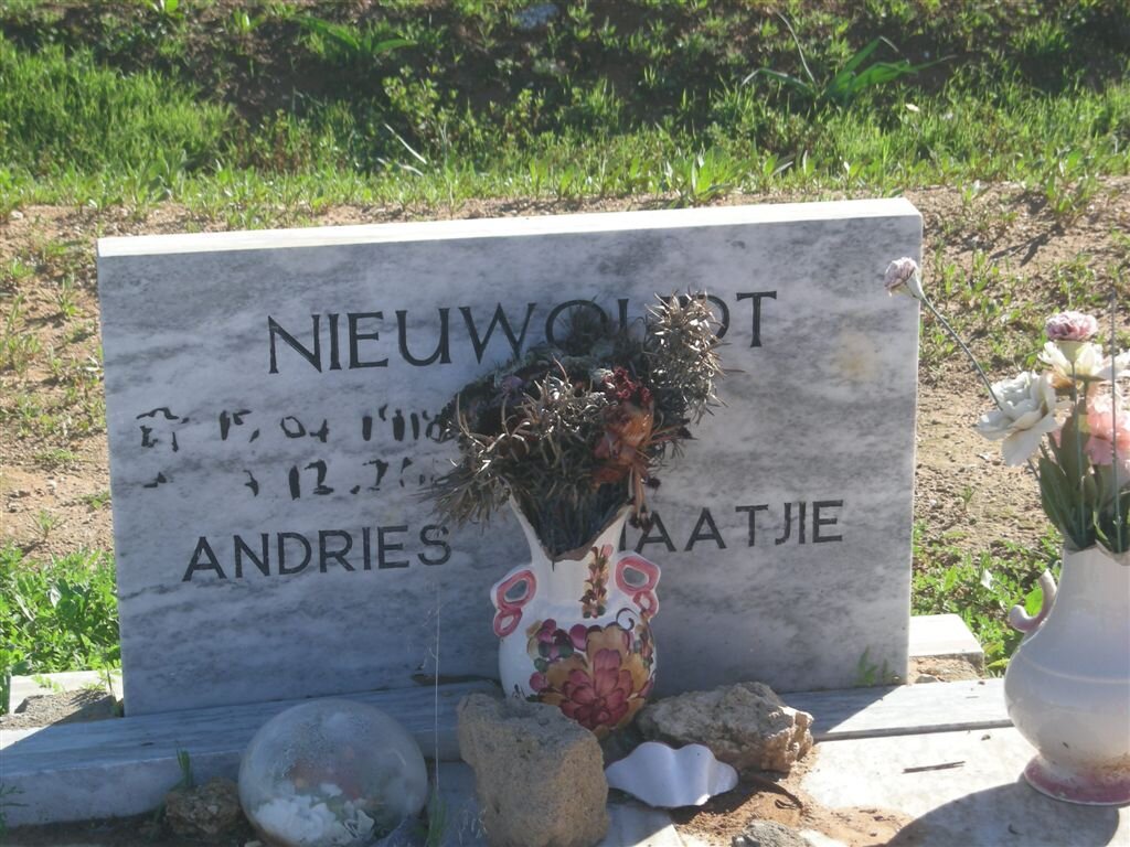 NIEUWOUDT Andries &amp; ??