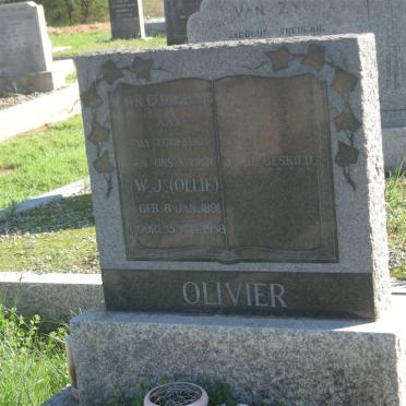 OLIVIER W.J. 1891-1958