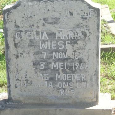 WIESE Cecilia Maria 18??-1968