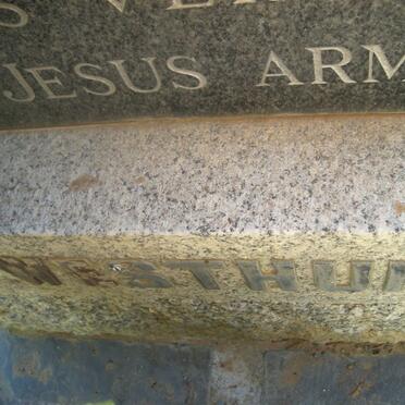 WESTHUIZEN Jacobus G., van der 1968-1969