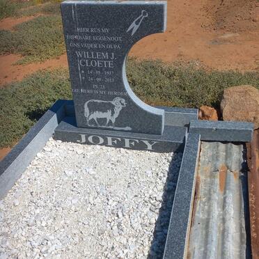 JOFFY Willem J. Cloete 1937-2013