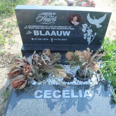 BLAAUW Cecelia 1954-2021