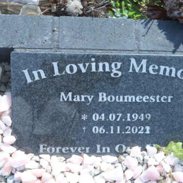BOUMEESTER Mary 1949-2021