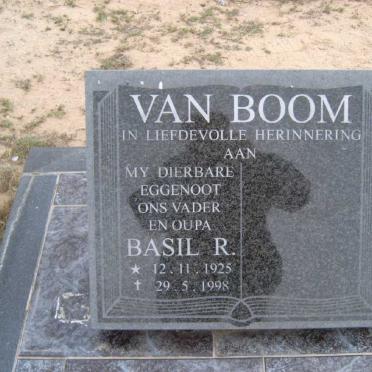 BOOM Basil R., van 1925-1998