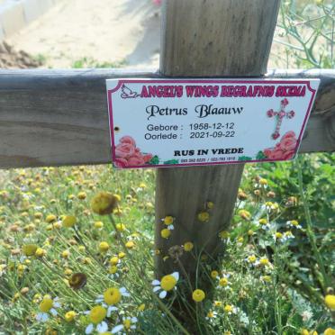 BLAAUW Petrus 1958-2021