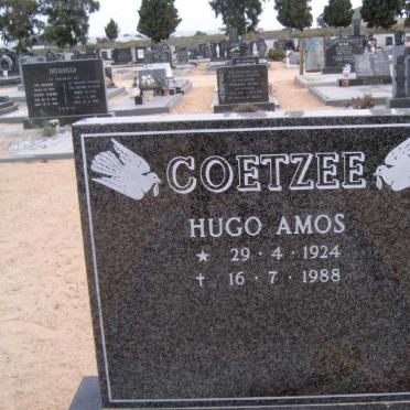 COETZEE Hugo Amos 1924-1988