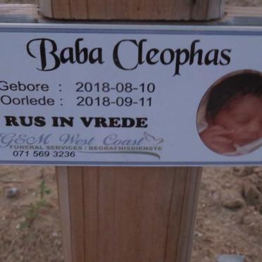 CLEOPHAS Baba 2018-2018