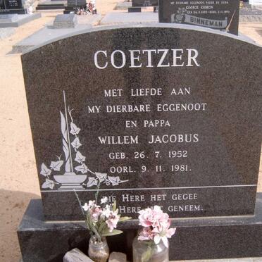 COETZER Willem Jacobus 1952-1981