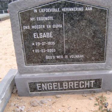 ENGELBRECHT Jack 1936-2008 &amp; Elsabé 1935-2003