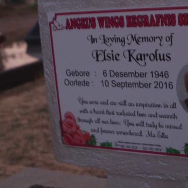 KAROLUS Elsie 1946-2016