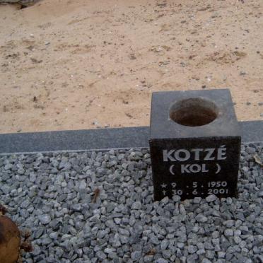 KOTZÉ Kol 1950-2001