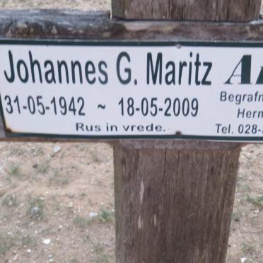 MARITZ Johannes G. 1942-2009