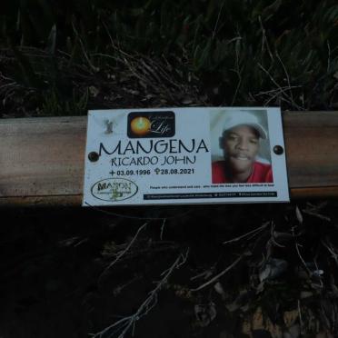 MANGENA Ricardo John 1996-2021