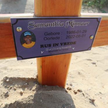 MINNAAR Samanthia 1986-2022