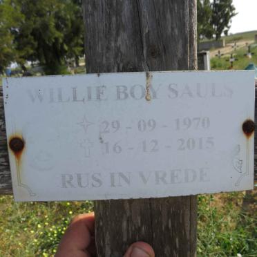 SAULS Willie Boy 1970-2015
