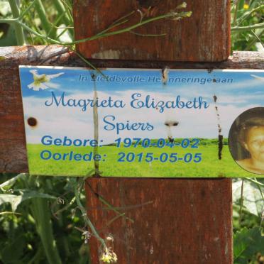 SPIERS Magrieta Elizabeth 1970-2015