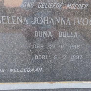 SMIT Helena Johanna nee VOGES 1916-1997