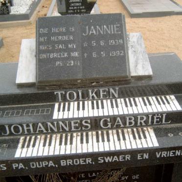 TOLKEN Johannes Gabriël 1939-1992