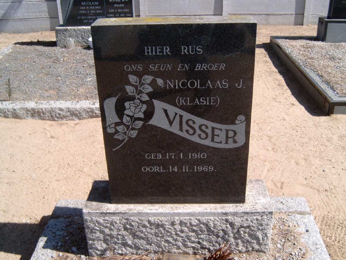 VISSER Nicolaas J. 1910-1969