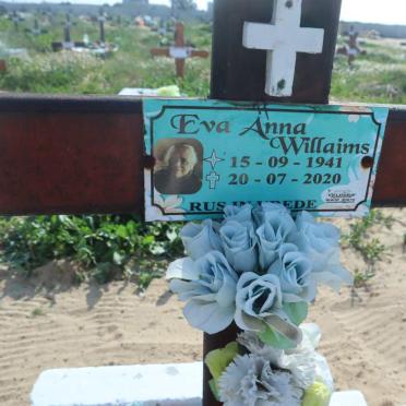 WILLAIMS Eva Anna 1941-2020