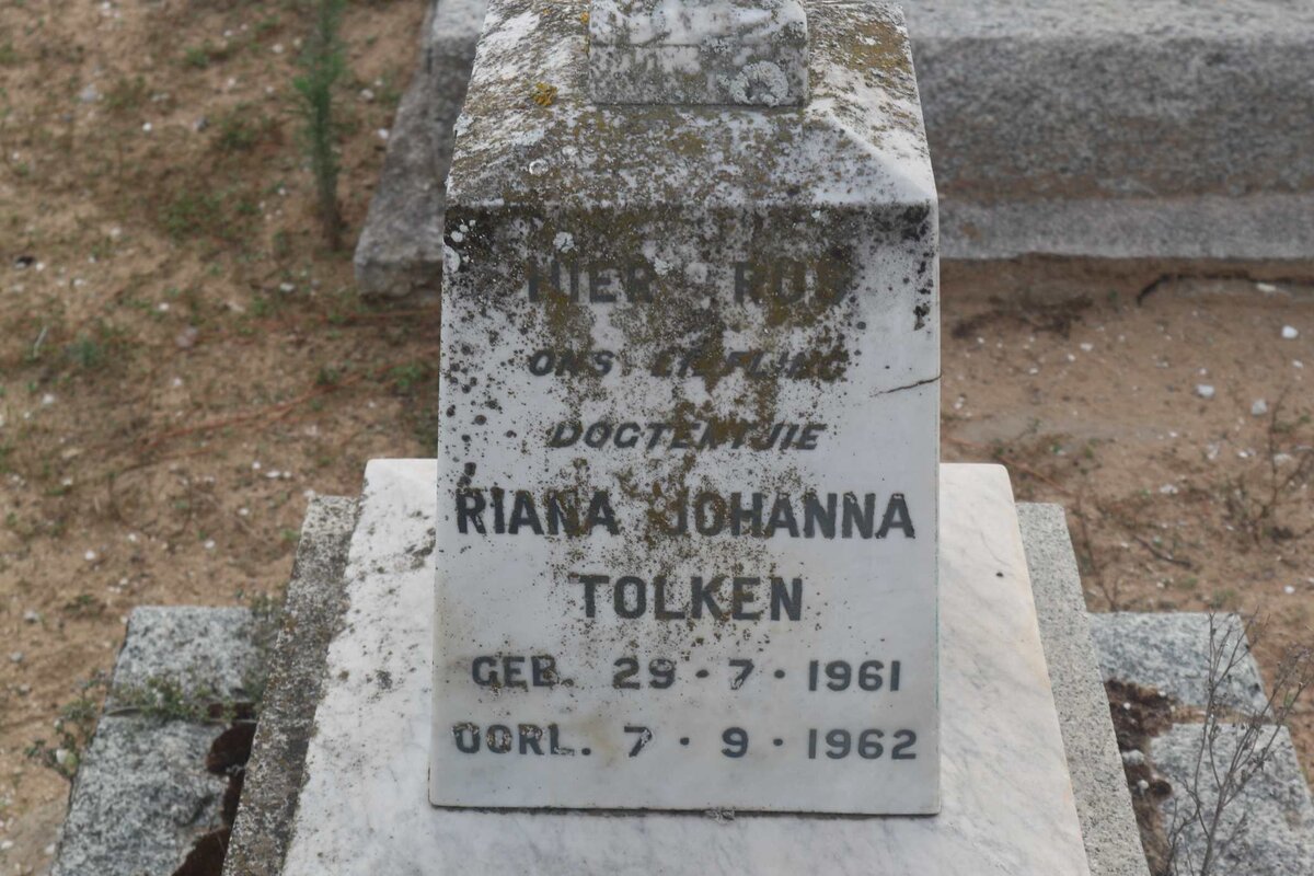 TOLKEN Riana Johanna 1961-1962