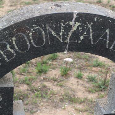 BOONZAAIER Coenraad Frederick 1896-1967 &amp; Johanna Jacoba Helena 1903-1993