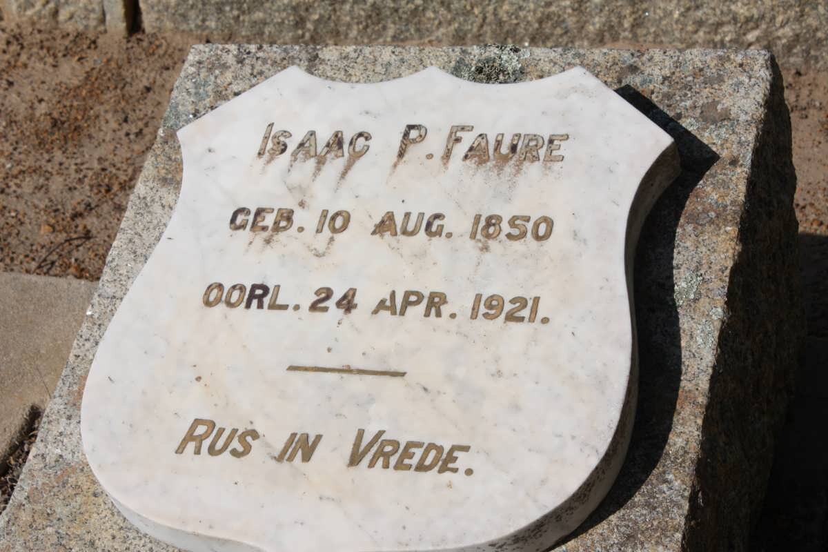 FAURE Isaac P. 1850-1921